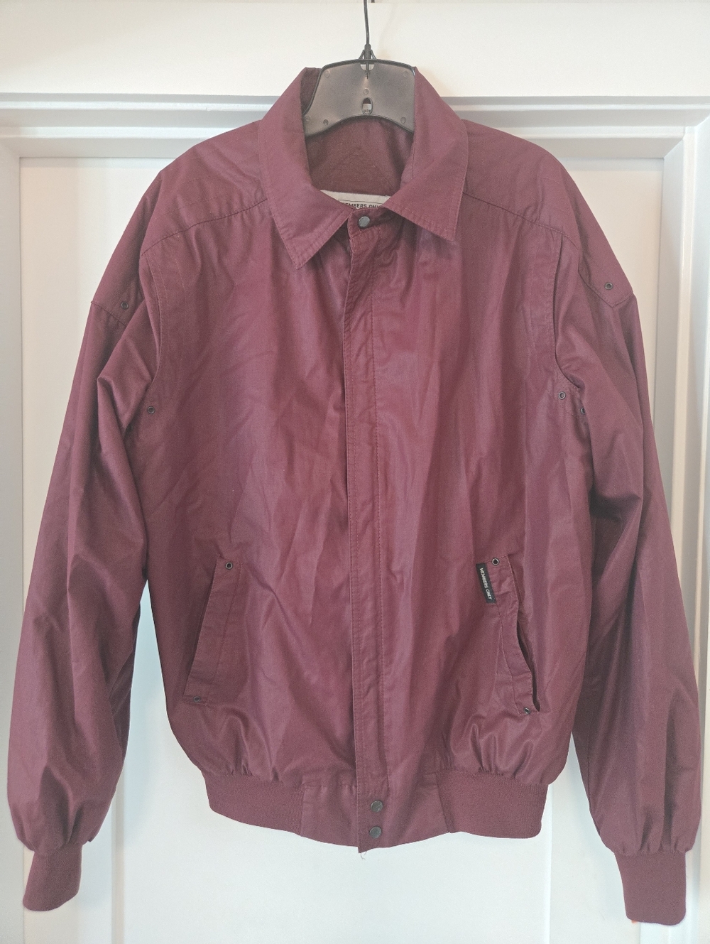 Retro Members Only Bomber Jacket 42L